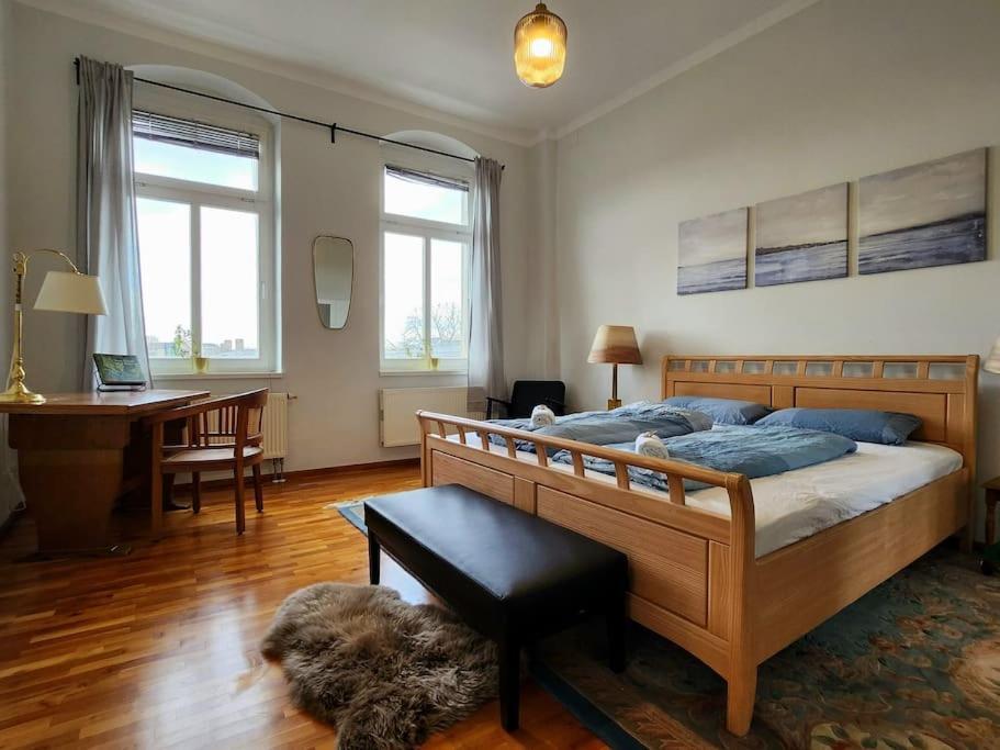 4 Raum Wohnung Mit Balkon Auf 120Sqm In Top Lage Dresde Exterior foto